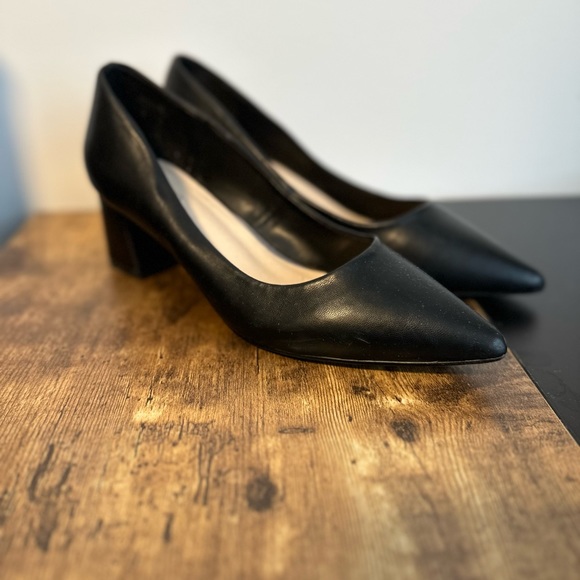 Ktudio black pumps size 38 heels - Picture 3 of 4
